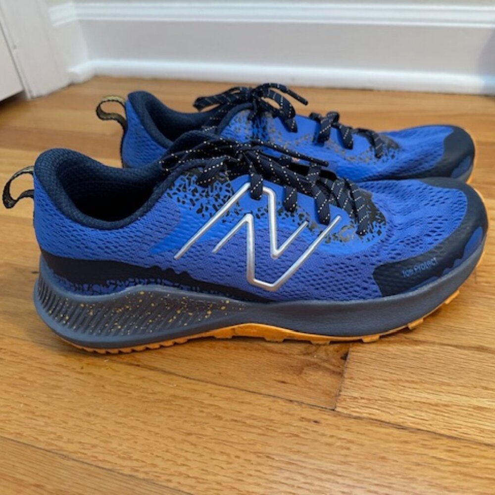 NEW BALANCE Nitrel Boys trail sneakers 7W Wide
